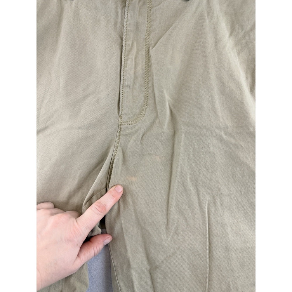 Tommy Bahama Men's Beige Chino Shorts Cotton Blend Pockets Flat Front Size 34 - Picture 7 of 7